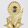 Customized trophies for kindergartens, award ceremonies, events, competitions, sunflower plastic trophies for children details Picture